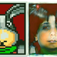 Ilustración para el artículo titulado Esto es lo que pasa cuando le das personajes de videojuego a un algoritmo para mejorar fotos pixeladas